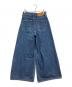 Something (サムシング) LISA スーパーワイドパンツ インディゴ サイズ:SIZE S：5000円
