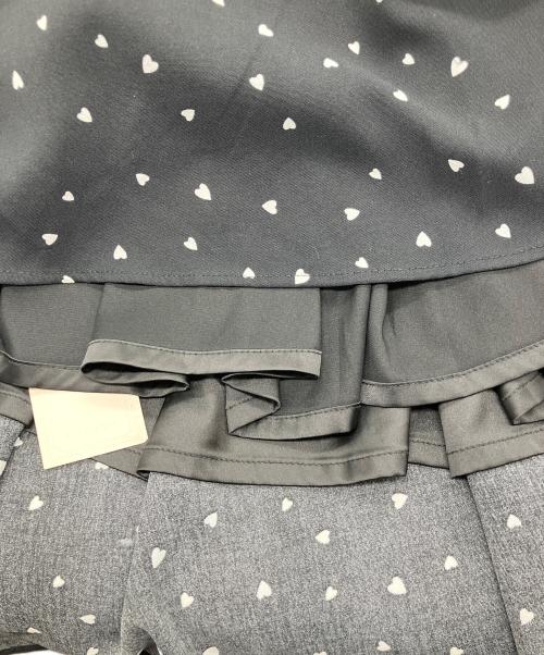 MISTREASS（ミストレアス）MISTREASS (ミストレアス) Heart Pattern Off Shoulder Frill Dress ブラック サイズ:Free 未使用品の古着・服飾アイテム