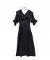 MISTREASS（ミストレアス）の古着「Heart Pattern Off Shoulder Frill Dress」｜ブラック
