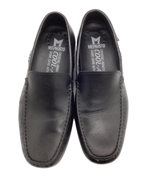 MEPHISTO（メフィスト）MEPHISTO (メフィスト) ローファー ブラック サイズ:7 1/2の古着・服飾アイテム