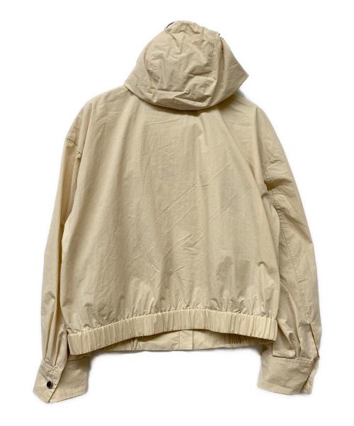 MACKINTOSH LONDON（マッキントッシュ ロンドン）MACKINTOSH LONDON (マッキントッシュ ロンドン) コットンナイロンタイプライターフーデッドブルゾン ベージュ サイズ:38の古着・服飾アイテム