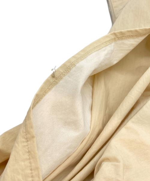 MACKINTOSH LONDON（マッキントッシュ ロンドン）MACKINTOSH LONDON (マッキントッシュ ロンドン) コットンナイロンタイプライターフーデッドブルゾン ベージュ サイズ:38の古着・服飾アイテム