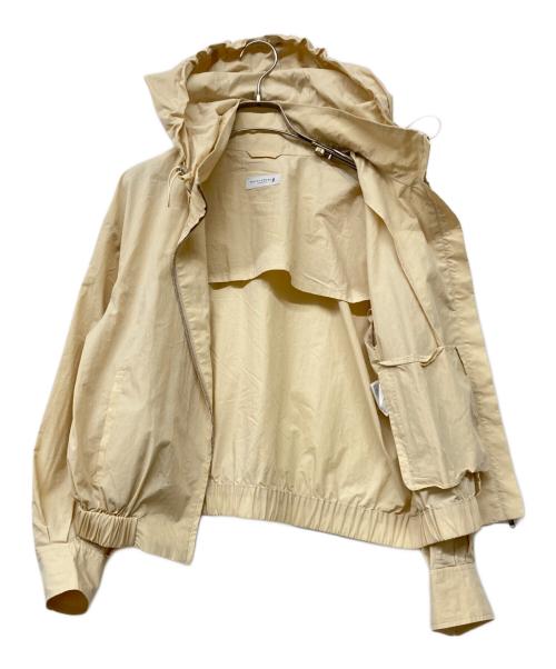 MACKINTOSH LONDON（マッキントッシュ ロンドン）MACKINTOSH LONDON (マッキントッシュ ロンドン) コットンナイロンタイプライターフーデッドブルゾン ベージュ サイズ:38の古着・服飾アイテム