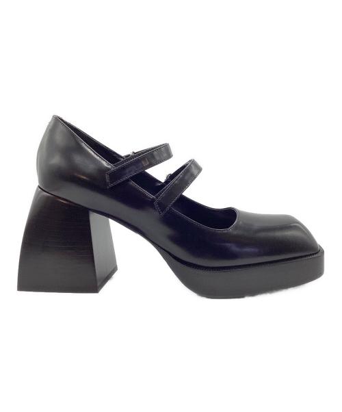 NODALETO（ノダレト）NODALETO (ノダレト) Bulla Babies leather pumps ブラック サイズ:39の古着・服飾アイテム