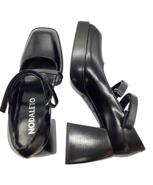 NODALETO（ノダレト）NODALETO (ノダレト) Bulla Babies leather pumps ブラック サイズ:39の古着・服飾アイテム