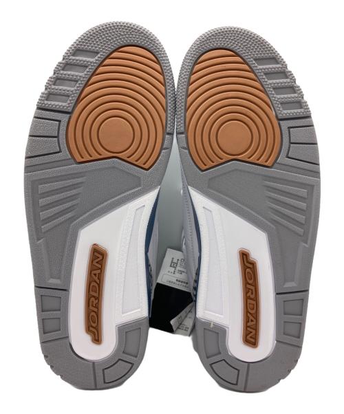 NIKE（ナイキ）NIKE (ナイキ) Air Jordan 3 Retro ホワイト サイズ:27 未使用品の古着・服飾アイテム