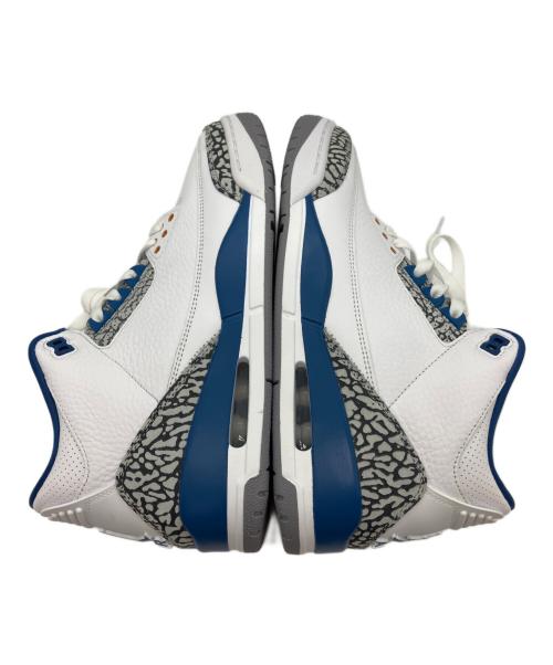 NIKE（ナイキ）NIKE (ナイキ) Air Jordan 3 Retro ホワイト サイズ:27 未使用品の古着・服飾アイテム