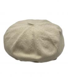 Porter Classic（ポータークラシック）の古着「HAND WORK KNIT BERET」｜ベージュ