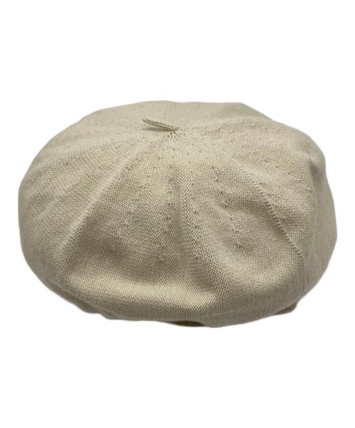 Porter Classic（ポータークラシック）Porter Classic (ポータークラシック) HAND WORK KNIT BERET ベージュの古着・服飾アイテム