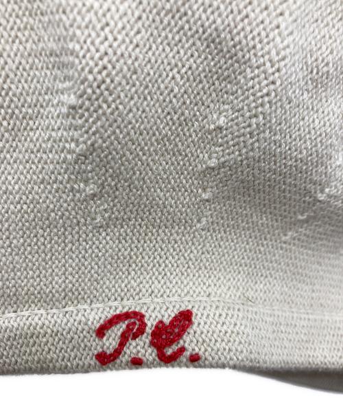 Porter Classic（ポータークラシック）Porter Classic (ポータークラシック) HAND WORK KNIT BERET ベージュの古着・服飾アイテム