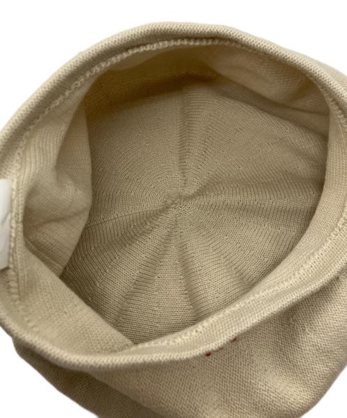 Porter Classic（ポータークラシック）Porter Classic (ポータークラシック) HAND WORK KNIT BERET ベージュの古着・服飾アイテム