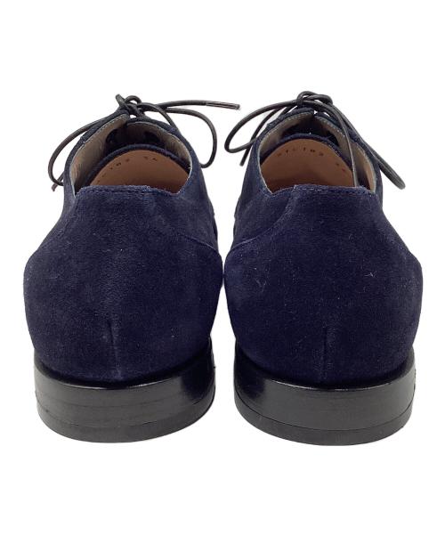 GIORGIO ARMANI（ジョルジョアルマーニ）GIORGIO ARMANI (ジョルジョアルマーニ) スウェードレザーシューズ ネイビー サイズ:36の古着・服飾アイテム