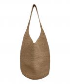 HELEN KAMINSKIヘレンカミンスキー）の古着「ラフィアワンショルダーバッグ」｜ブラウン