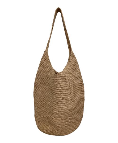 HELEN KAMINSKI（ヘレンカミンスキー）HELEN KAMINSKI (ヘレンカミンスキー) ラフィアワンショルダーバッグ ブラウンの古着・服飾アイテム