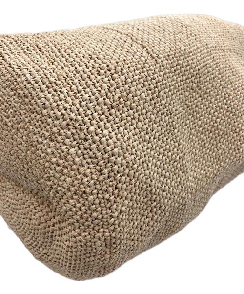 HELEN KAMINSKI（ヘレンカミンスキー）HELEN KAMINSKI (ヘレンカミンスキー) ラフィアワンショルダーバッグ ブラウンの古着・服飾アイテム