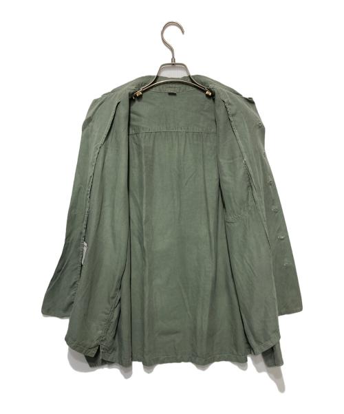 45R（フォーティファイブ・アール）45R (フォーティファイブ・アール) テンセルの908レイレイシャツ オリーブ サイズ:2の古着・服飾アイテム