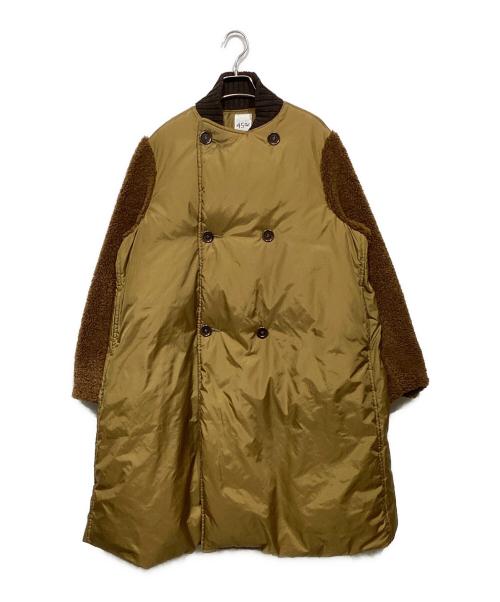 45R（フォーティファイブ・アール）45R (フォーティファイブ・アール) ナイロンダウンのAKIYAコート　5112008 ブラウン サイズ:3の古着・服飾アイテム