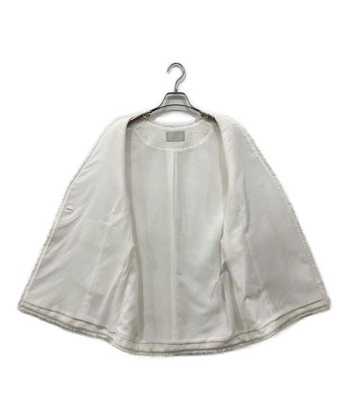 CELFORD（セルフォード）CELFORD (セルフォード) ツイードジレ ホワイト サイズ:Freeの古着・服飾アイテム