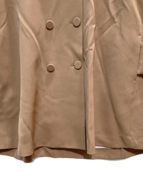 SEVEN TEN by MIHO KAWAHITO（セブン テン バイ ミホ カワヒト）SEVEN TEN by MIHO KAWAHITO (セブン テン バイ ミホ カワヒト) ビッグカラージレ キャメル サイズ:Ｓの古着・服飾アイテム