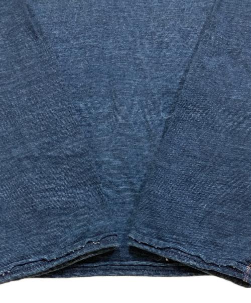 45R（フォーティファイブ・アール）45R (フォーティファイブ・アール) インディゴ染めカットソー インディゴ サイズ:2の古着・服飾アイテム