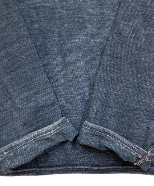 45R（フォーティファイブ・アール）45R (フォーティファイブ・アール) インディゴ染めカットソー インディゴ サイズ:2の古着・服飾アイテム
