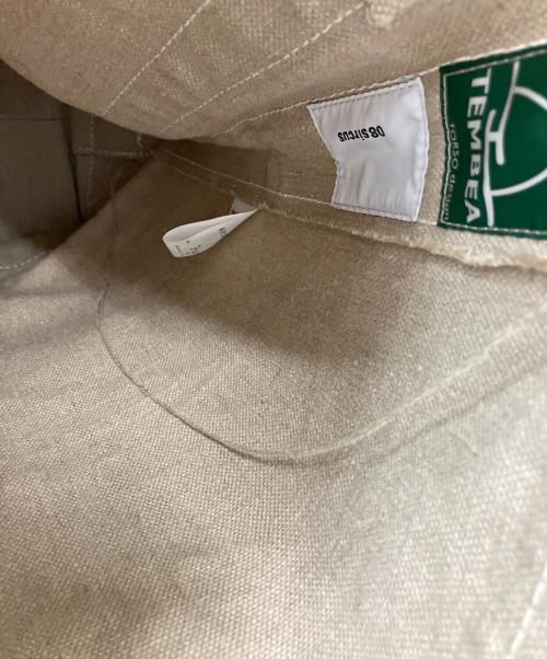 TEMBEA（テンベア）TEMBEA (テンベア) 08sircus (ゼロエイトサーカス) tote bag ベージュの古着・服飾アイテム