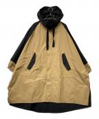 MACPHEEマカフィー）の古着「メモリーグログラン ポンチョ」｜ブラウン