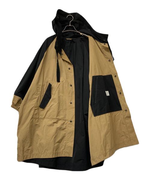 MACPHEE（マカフィー）MACPHEE (マカフィー) メモリーグログラン ポンチョ ブラウン サイズ:36の古着・服飾アイテム