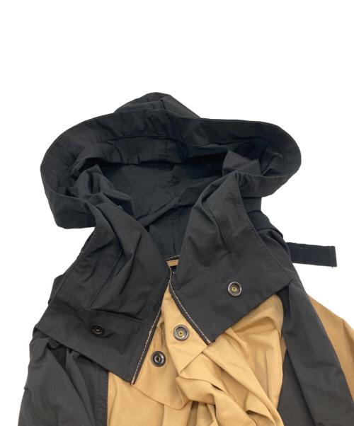 MACPHEE（マカフィー）MACPHEE (マカフィー) メモリーグログラン ポンチョ ブラウン サイズ:36の古着・服飾アイテム