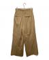 BOSCH (ボッシュ) ワイドパンツ/ウールパンツ ベージュ サイズ:38 未使用品：5000円