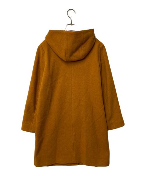 MACKINTOSH LONDON（マッキントッシュ ロンドン）MACKINTOSH LONDON (マッキントッシュ ロンドン) フーデッドコート ブラウン サイズ:40の古着・服飾アイテム