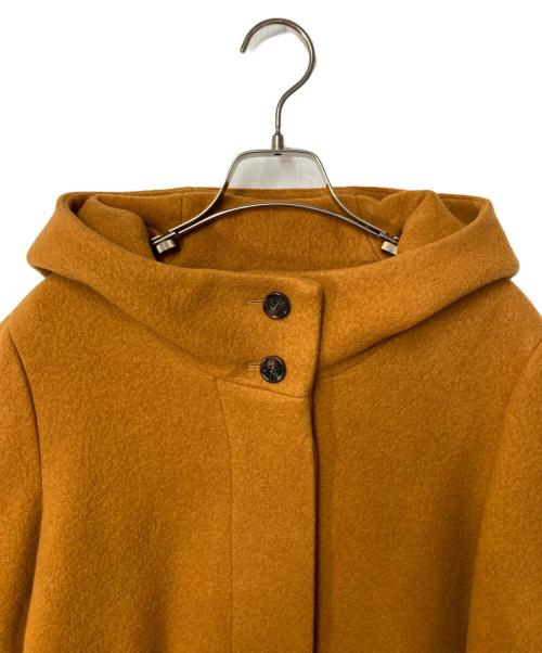 MACKINTOSH LONDON（マッキントッシュ ロンドン）MACKINTOSH LONDON (マッキントッシュ ロンドン) フーデッドコート ブラウン サイズ:40の古着・服飾アイテム
