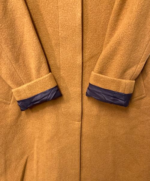 MACKINTOSH LONDON（マッキントッシュ ロンドン）MACKINTOSH LONDON (マッキントッシュ ロンドン) フーデッドコート ブラウン サイズ:40の古着・服飾アイテム