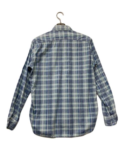 Engineered Garments（エンジニアド ガーメンツ）Engineered Garments (エンジニアド ガーメンツ) チェックシャツ ブルー サイズ:sizeSの古着・服飾アイテム