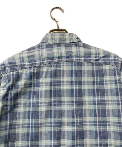 Engineered Garments（エンジニアド ガーメンツ）Engineered Garments (エンジニアド ガーメンツ) チェックシャツ ブルー サイズ:sizeSの古着・服飾アイテム