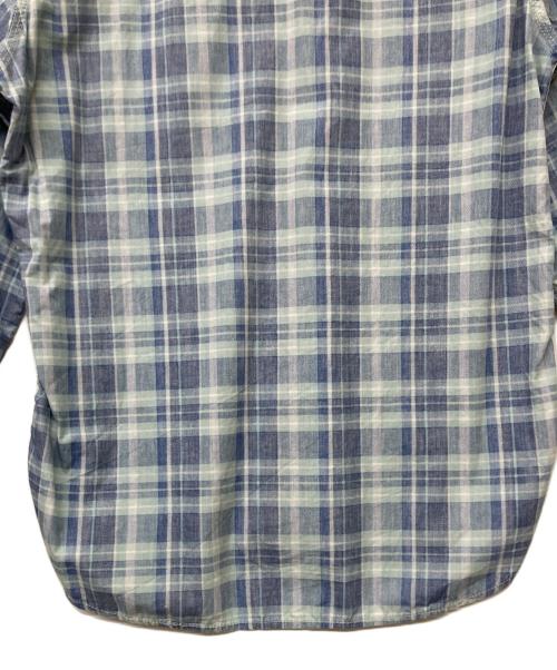 Engineered Garments（エンジニアド ガーメンツ）Engineered Garments (エンジニアド ガーメンツ) チェックシャツ ブルー サイズ:sizeSの古着・服飾アイテム