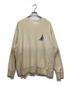 beautiful peopleビューティフルピープル）の古着「Spain Pima Wface Parakeet Pullover」｜ベージュ