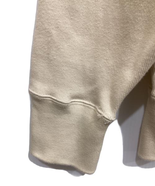 beautiful people（ビューティフルピープル）beautiful people (ビューティフルピープル) Spain Pima Wface Parakeet Pullover ベージュ サイズ:40の古着・服飾アイテム