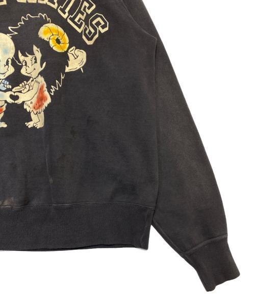 SAINT MICHAEL（セントマイケル）SAINT MICHAEL (セントマイケル) ARIES (アリーズ) ARS CREW SWEAT/ST ARIES ブラック サイズ:Lの古着・服飾アイテム