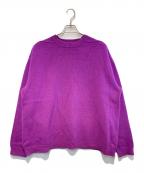 STUDIO NICHOLSONスタジオ ニコルソン）の古着「HEMYL ENGLISH LAMBSWOOL」｜パープル