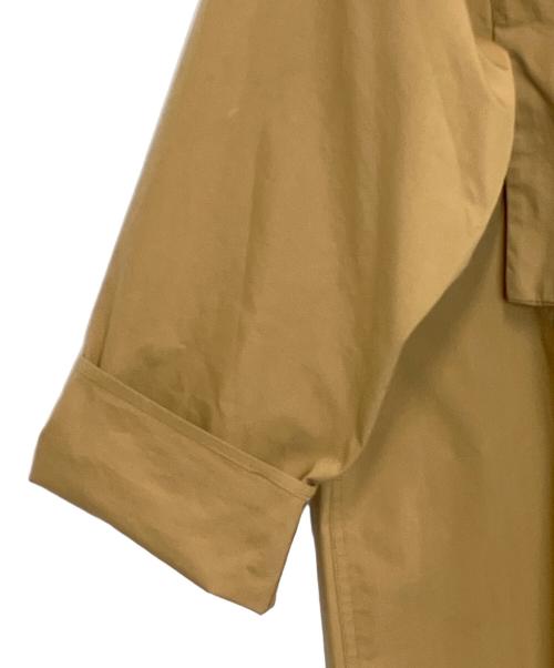 nanamica（ナナミカ）nanamica (ナナミカ) シャツジャケット ベージュ サイズ:Sの古着・服飾アイテム