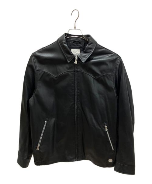 CRIMIE（クライミー）CRIMIE (クライミー) LAMB LEATHER WESTERN JACKET ブラック サイズ:XXLの古着・服飾アイテム