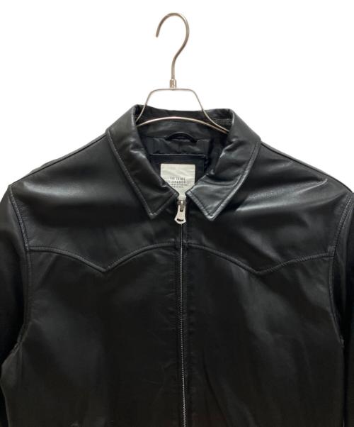 CRIMIE（クライミー）CRIMIE (クライミー) LAMB LEATHER WESTERN JACKET ブラック サイズ:XXLの古着・服飾アイテム