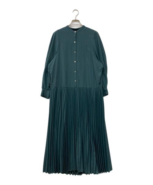 SLOBE IENA（スローブ イエナ）SLOBE IENA (スローブ イエナ) ロープリーツワンピース グリーン サイズ:Freeの古着・服飾アイテム