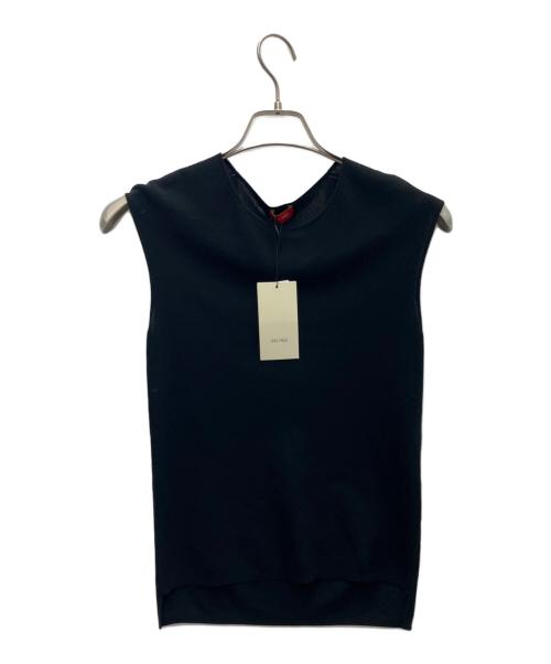 DES PRES（デ プレ）DES PRES (デ プレ) シルクブレンドノースリーブニット ブラック サイズ:SIZE　S 未使用品の古着・服飾アイテム