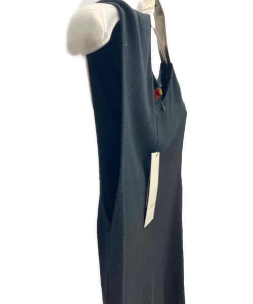 DES PRES（デ プレ）DES PRES (デ プレ) シルクブレンドノースリーブニット ブラック サイズ:SIZE　S 未使用品の古着・服飾アイテム