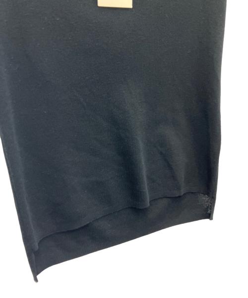 DES PRES（デ プレ）DES PRES (デ プレ) シルクブレンドノースリーブニット ブラック サイズ:SIZE　S 未使用品の古着・服飾アイテム