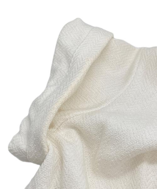 CABANA（カバナ）CABANA (カバナ) コットンハーフスリーブジャケット ホワイト サイズ:36の古着・服飾アイテム