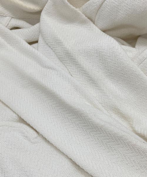 CABANA（カバナ）CABANA (カバナ) コットンハーフスリーブジャケット ホワイト サイズ:36の古着・服飾アイテム