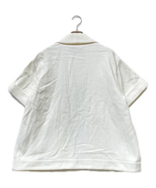CABANA（カバナ）CABANA (カバナ) コットンハーフスリーブジャケット ホワイト サイズ:36の古着・服飾アイテム